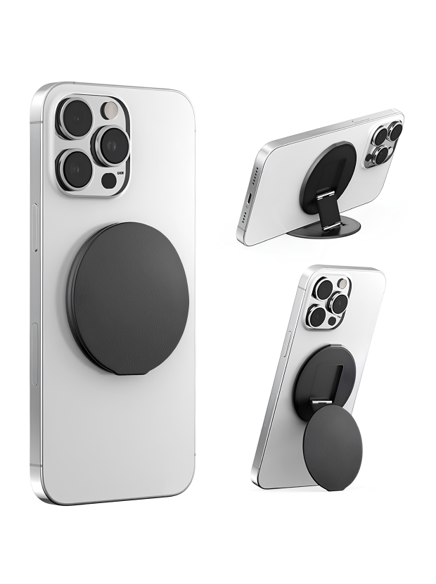 MagSafe® Grip & Kickstand – Black / White