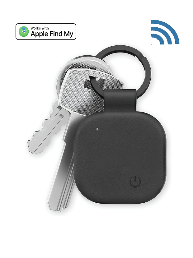 Wireless Rechargeable Key Finder — Midnight Onyx Edition