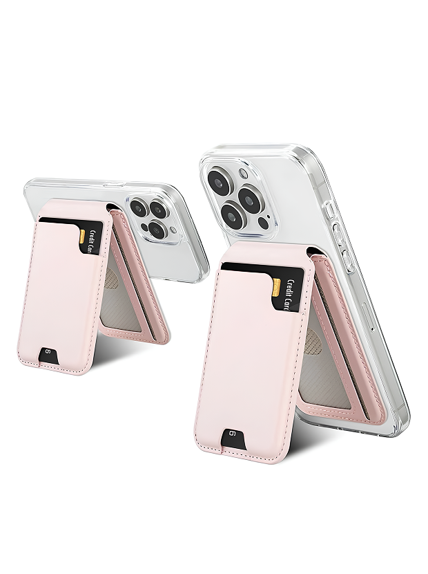 MagSafe® Wallet Stand – Dreamy Iris / Rose Quartz