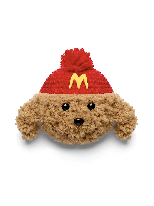 Plush AirPods Case – Letter M Edition