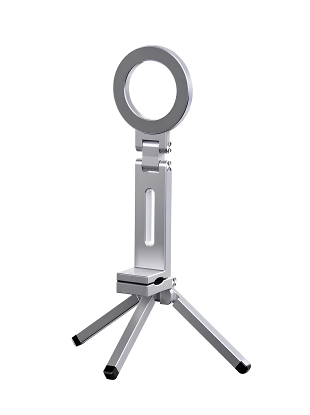 Magic Clip Phone Tripod with Magnetic Ring