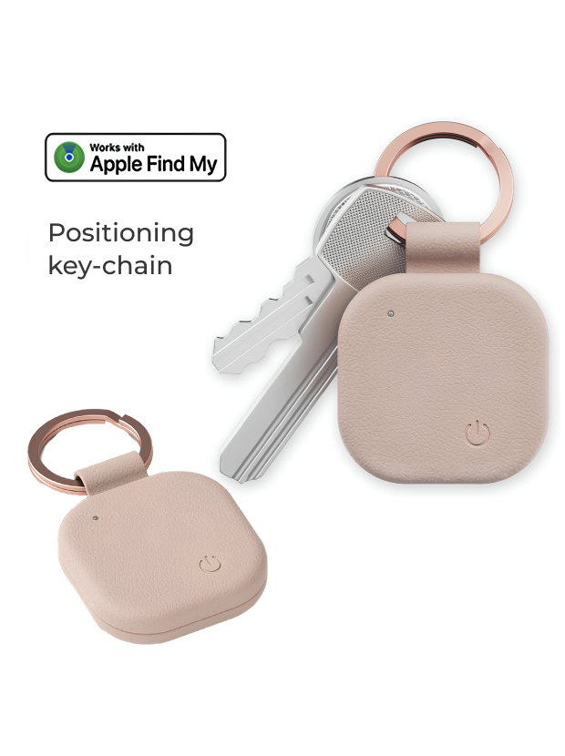Wireless Rechargeable Key Finder — Vanilla Ivory Edition