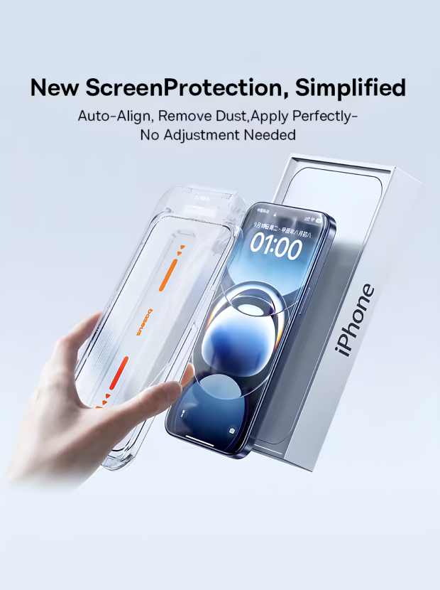 Full‑Cover Anti‑Peeping Tempered Glass Screen Protector