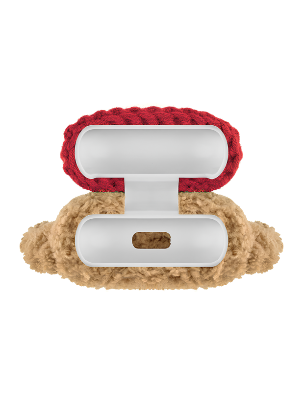 Plush AirPods Case – Letter M Edition