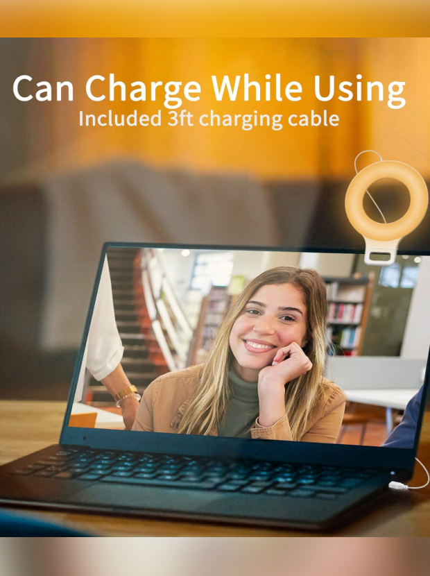LED Ring Light with Adjustable Brightness