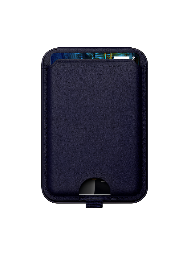 Find My MagSafe® Wallet Stand – Brown / Navy / Obsidian Black