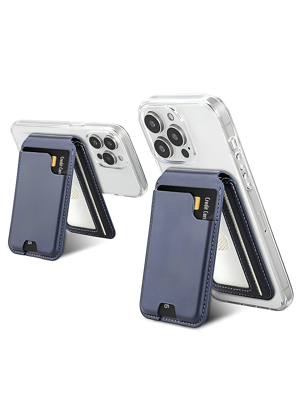 MagSafe® Wallet Stand – Ocean Blue / Midnight Slate