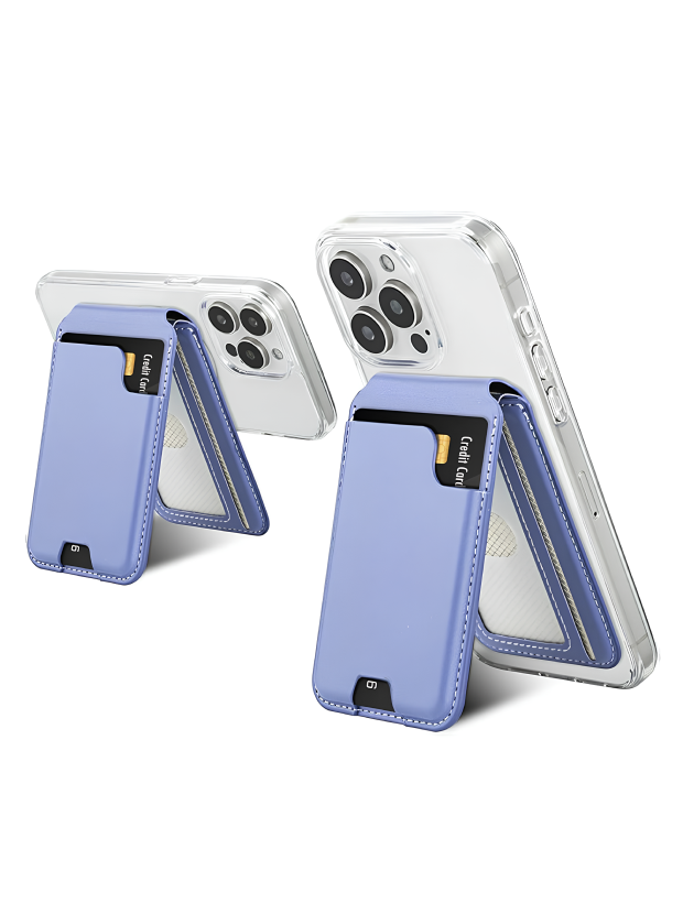 MagSafe® Wallet Stand – Dreamy Iris / Rose Quartz