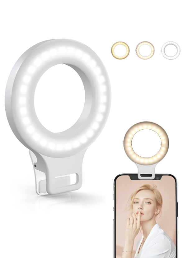LED Ring Light with Adjustable Brightness